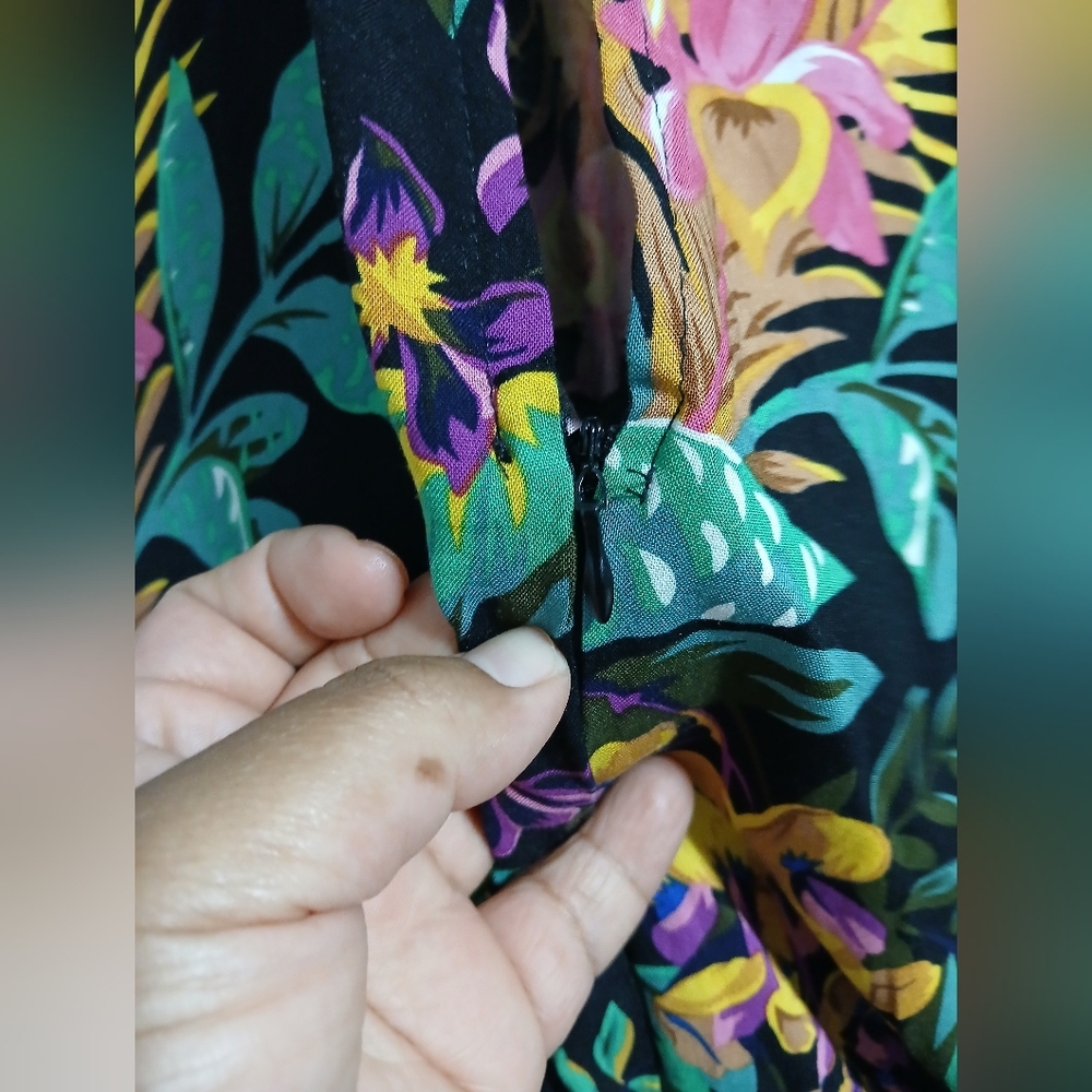 RACHEL Rachel Roy Floral Halter Neck Romper - Picture 12 of 16